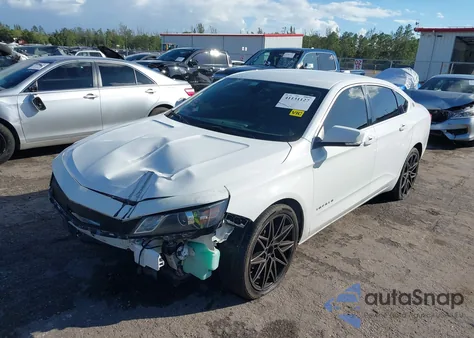 2017 Chevrolet Impala 1Lt from USA, damaged, VIN 2G1105SA1H9132735
